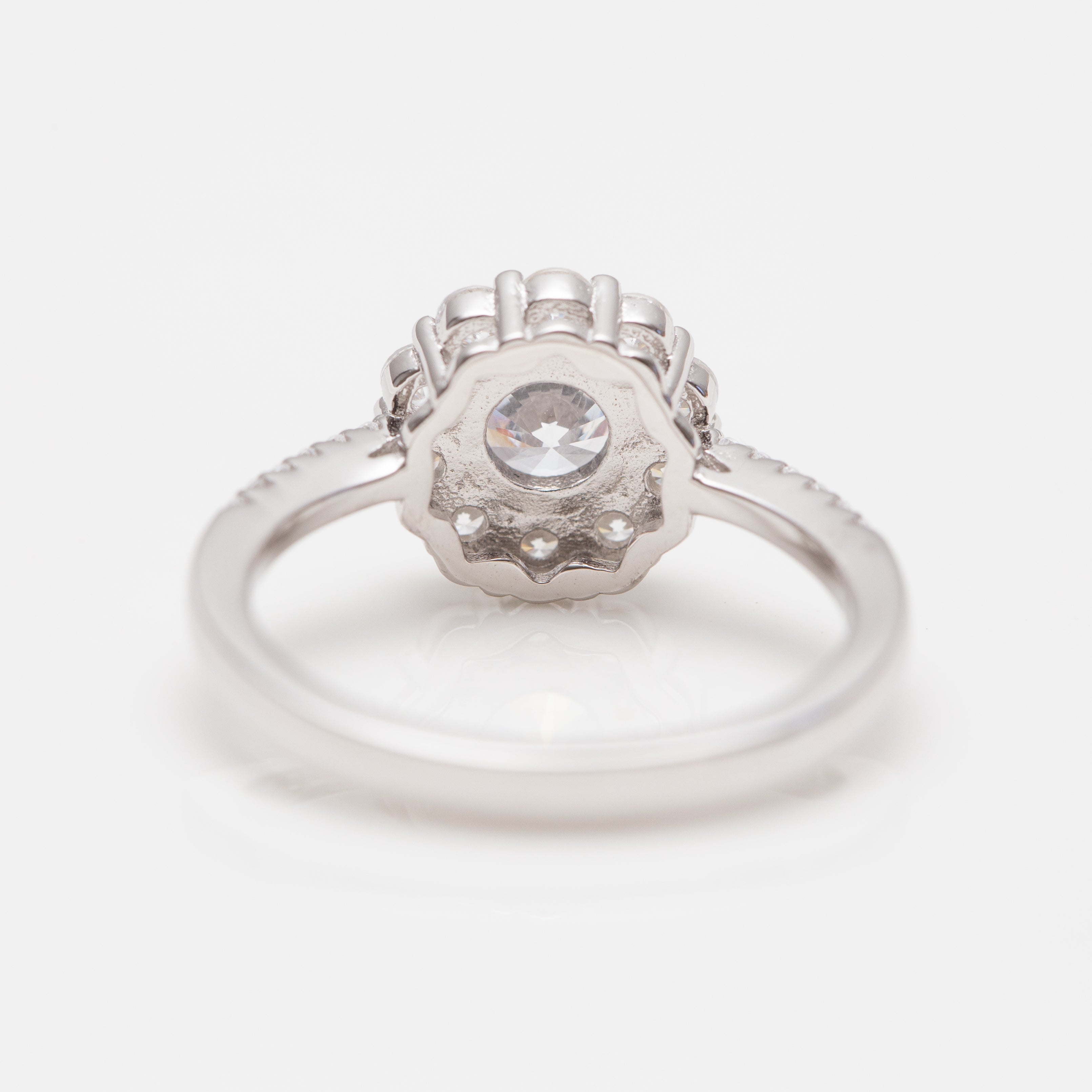 Bague Argent Rhodié tendance