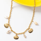 Collier en acier tendance pour cet été