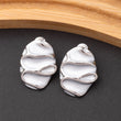 Boucles d'oreilles en acier inoxydable, qualité garantie