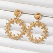 Boucles d'oreilles en acier