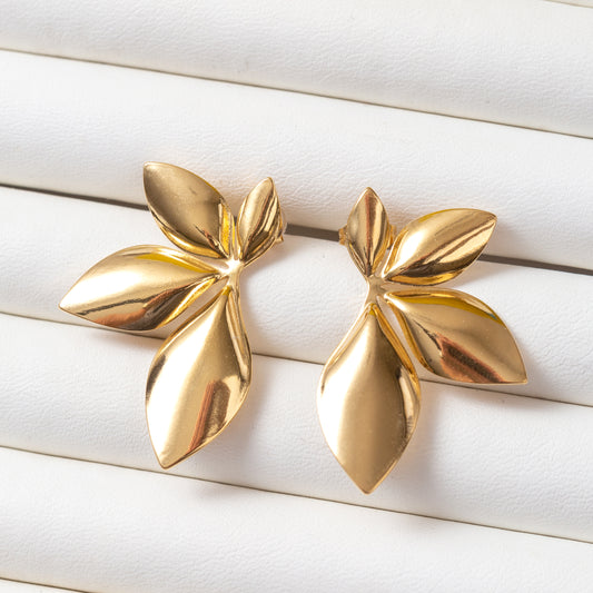 Boucles d'oreilles en acier