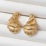 Boucles d'oreilles en acier