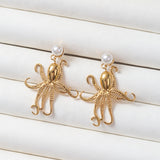 Boucles d'oreilles en acier