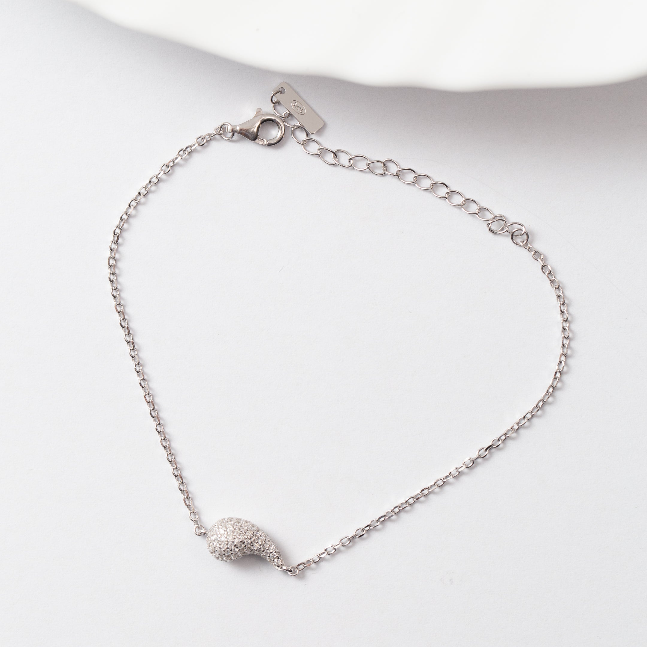 Gourmette en argent - petit modèle