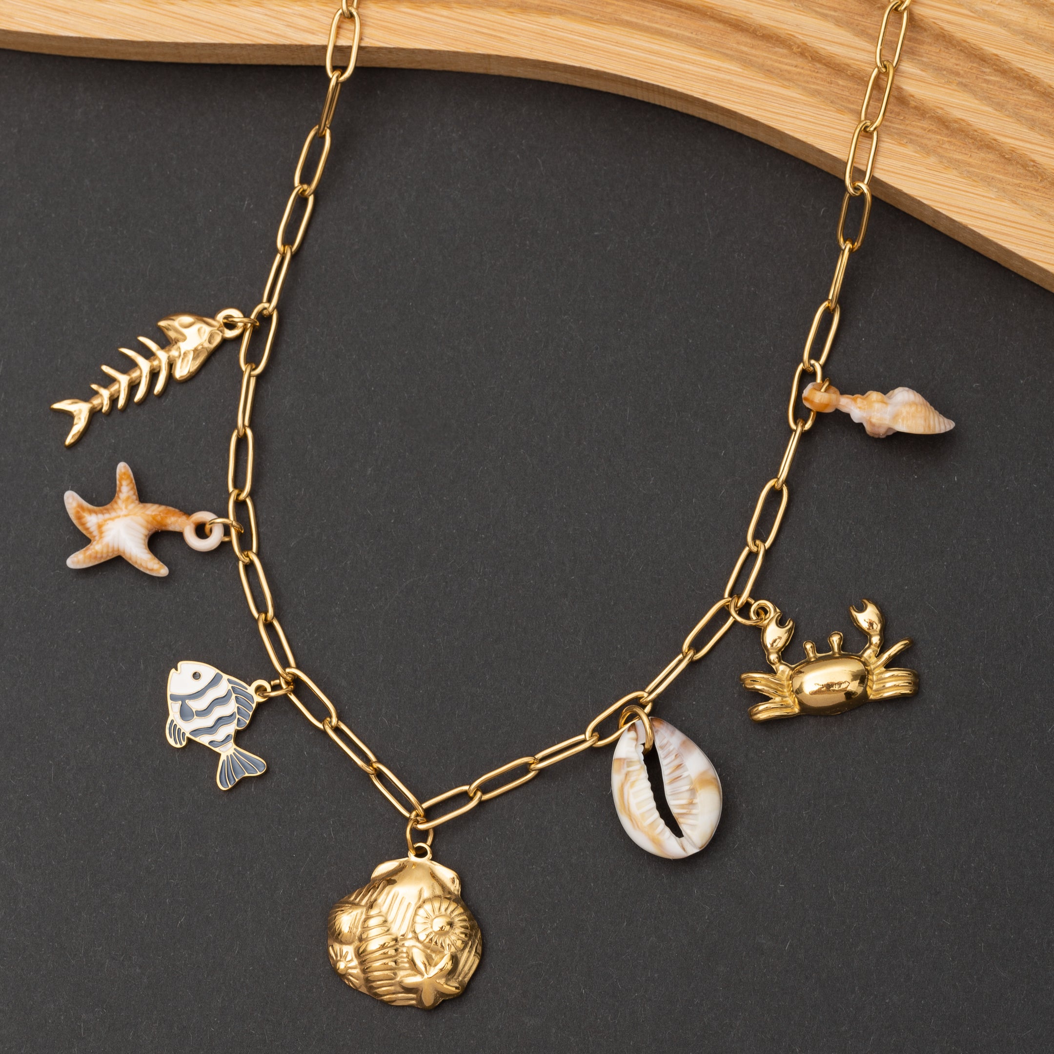 Collier Maréa en acier inoxydable garanti