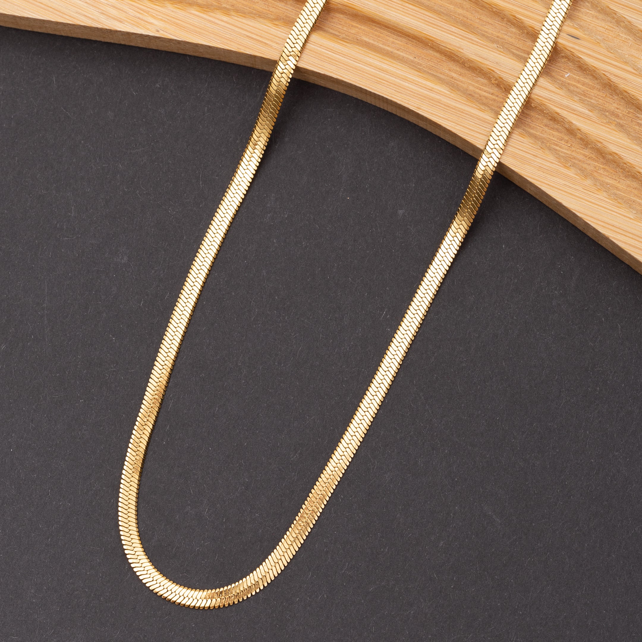 Collier Snake 3 mm en acier inoxydable garanti
