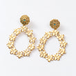 Boucles d'oreilles en acier tendance