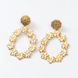 Boucles d'oreilles en acier tendance