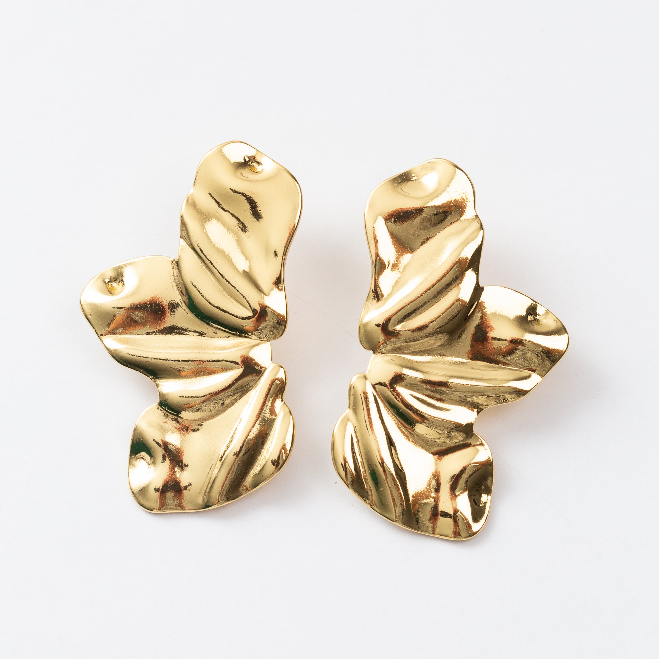 Boucles d'oreilles en acier tendance