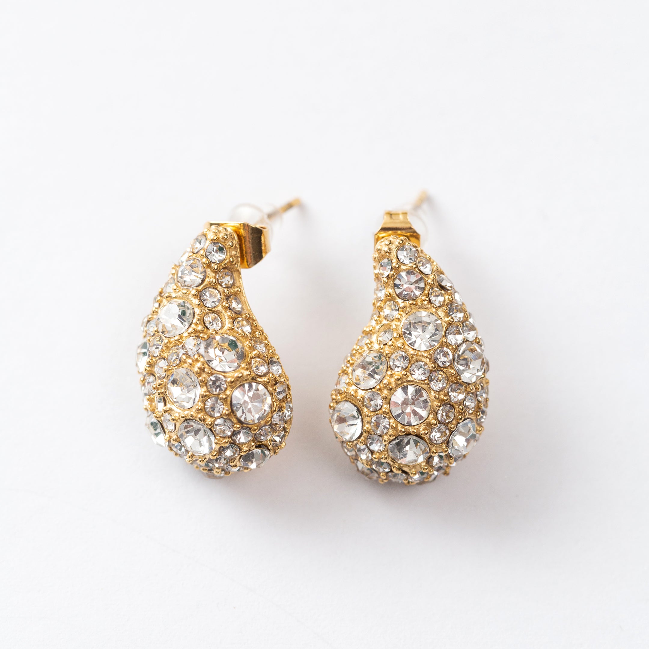 Boucles d'oreilles en acier tendance