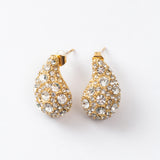 Boucles d'oreilles en acier tendance
