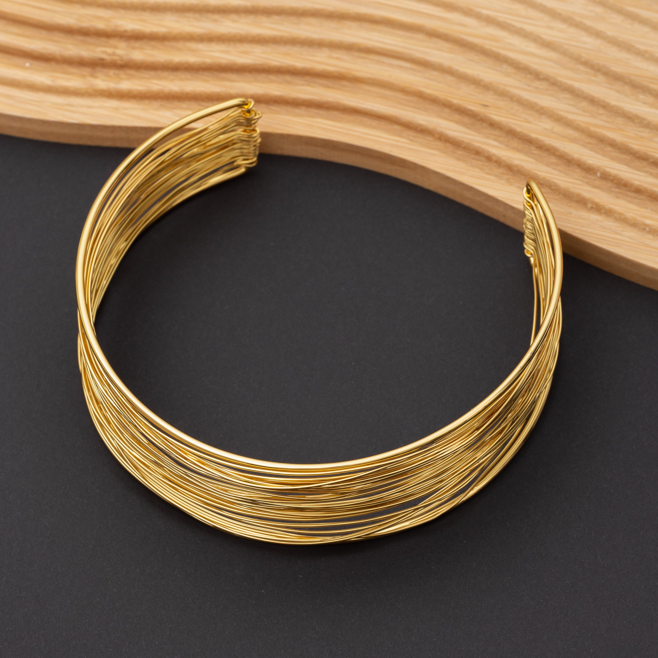 Collier Cerceau LUEUR en acier inoxydable garanti
