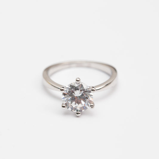 Bague en argent - Ronde