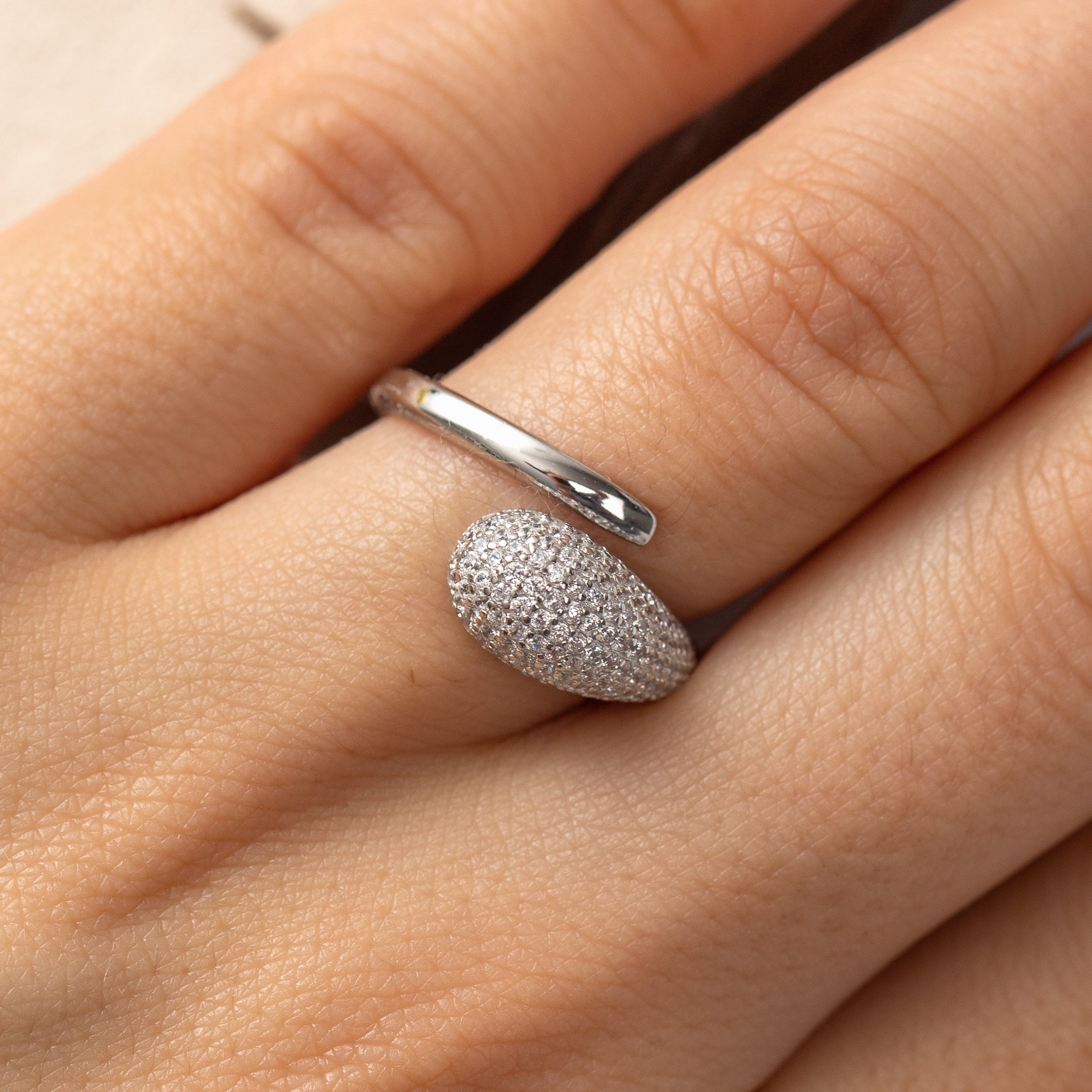 Bague en argent - petit modèle