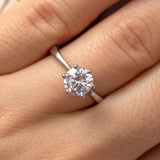 Bague en argent - Ronde