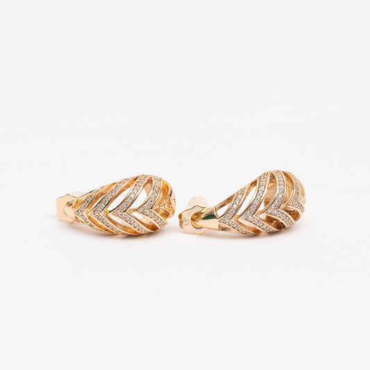 Boucles d'oreilles en plaqué or Xuping XP