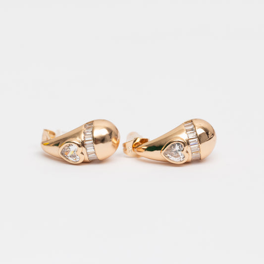 Boucles d'oreilles en plaqué or Xuping XP