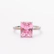 Bague Rosea en argent rhodiée garantie
