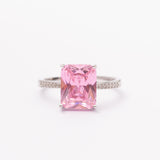 Bague Rosea en argent rhodiée garantie