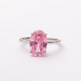 Bague Pink en argent rhodiée garantie