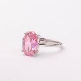 Bague Pink en argent rhodiée garantie