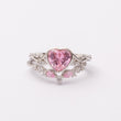 Bague Rosa en argent rhodiée garantie