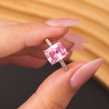 Bague Rosea en argent rhodiée garantie