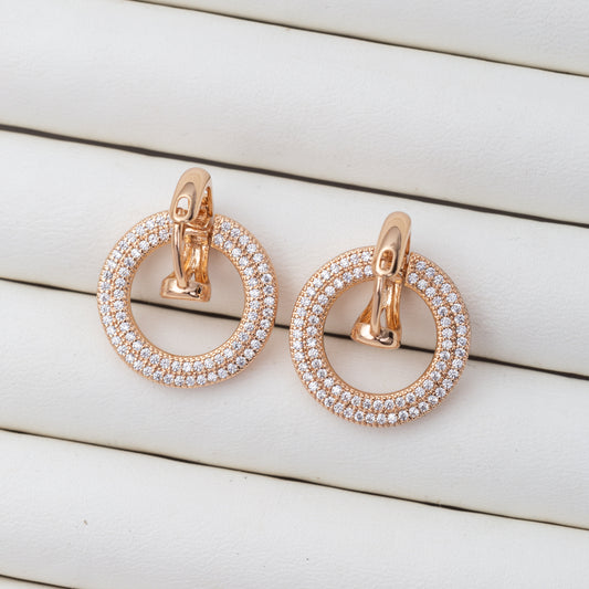 Boucles d'oreilles en plaqué or xuping xp