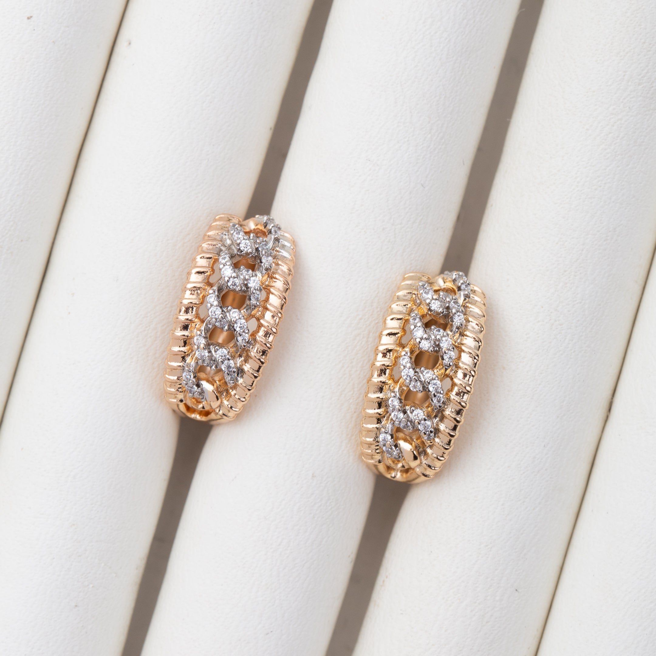 Boucles d'oreilles en plaqué or xuping xp