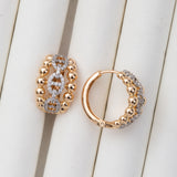 Boucles d'oreilles en plaqué or xuping xp