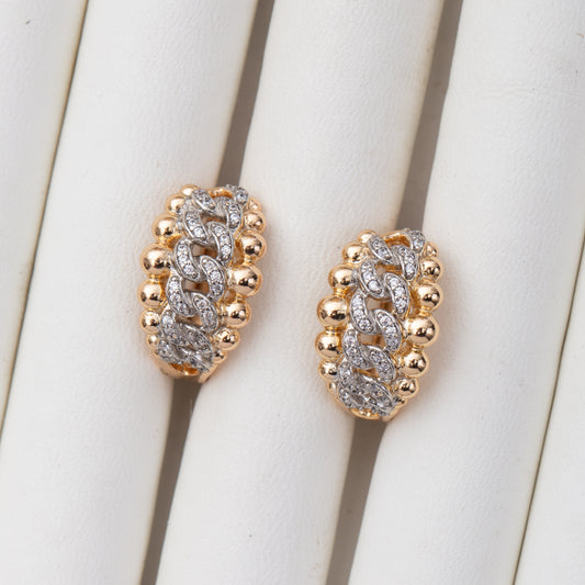 Boucles d'oreilles en plaqué or xuping xp