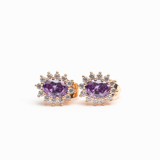Boucles d'oreilles en plaqué or Xuping XP
