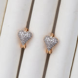 Boucles d'oreilles en plaqué or xuping xp