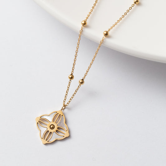 Collier Acier Tendance