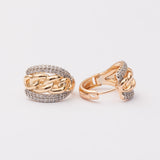Boucles d'oreilles en plaqué or xuping xp