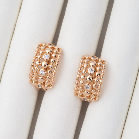 Boucles d'oreilles en plaqué or xuping xp
