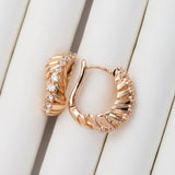Boucles d'oreilles en plaqué or xuping xp