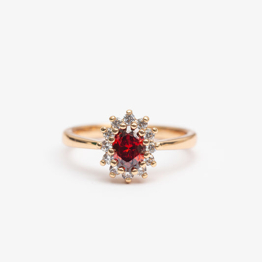 Bague en plaqué or xuping XP tendance