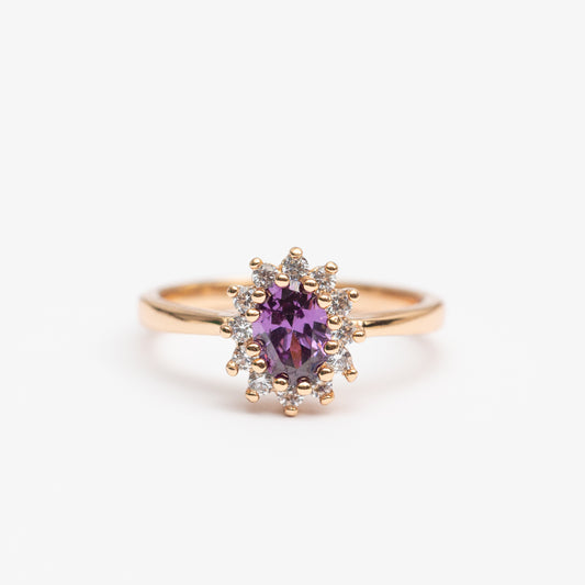 Bague en plaqué or xuping XP tendance