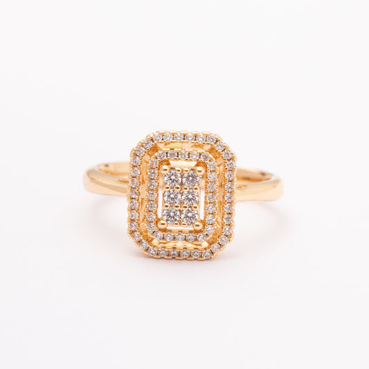 Bague en plaqué or xuping xp