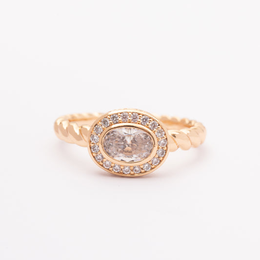 Bague en plaqué or xuping xp