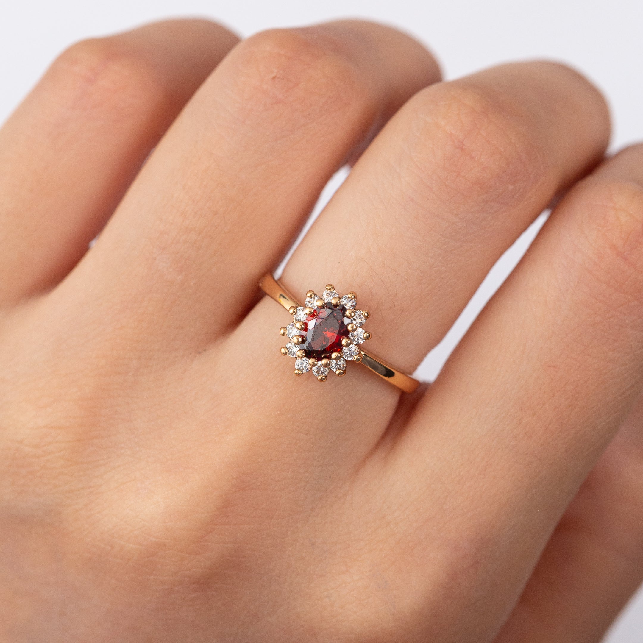 Bague en plaqué or xuping XP tendance