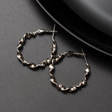 Boucle d'oreilles Créoles Xp Xuping tendance