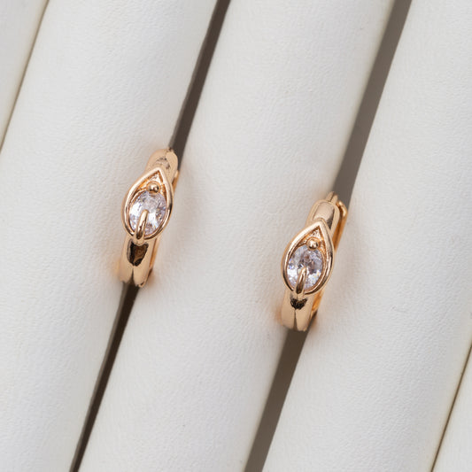 Boucles d'oreilles en plaqué or xuping xp