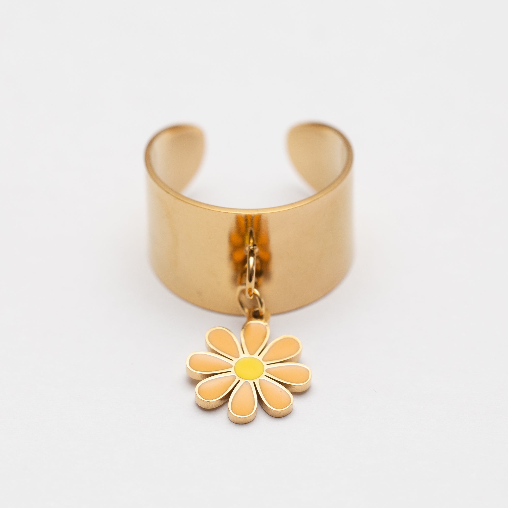 Bague Acier Tendance - Flower