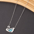 Collier SWAN en acier inoxydable garanti en promotion- Couleur argentée