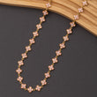 Collier Clover Bloom en acier inoxydable garanti
