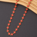 Collier Clover Bloom en acier inoxydable garanti