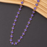 Collier Clover Bloom en acier inoxydable garanti