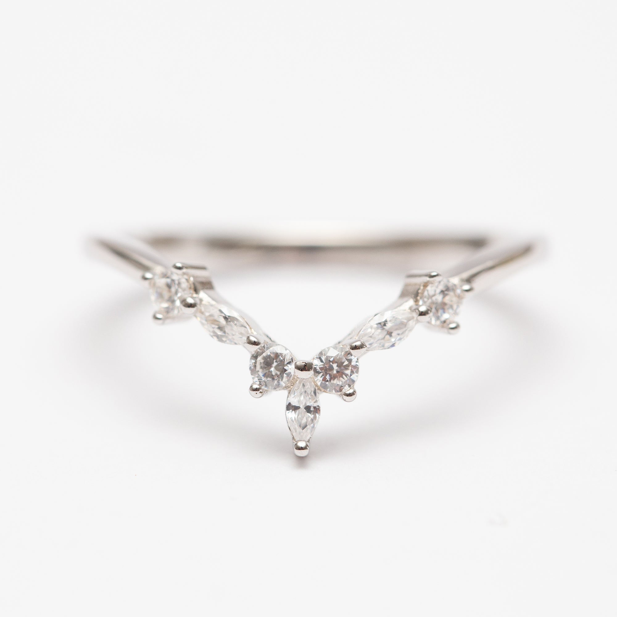 Bague Argent Rhodié tendance